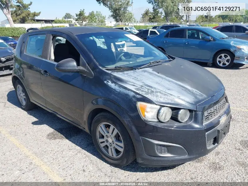 2015 Chevrolet Sonic Lt VIN: 1G1JC6SG1F4129271 Lot: 42688677