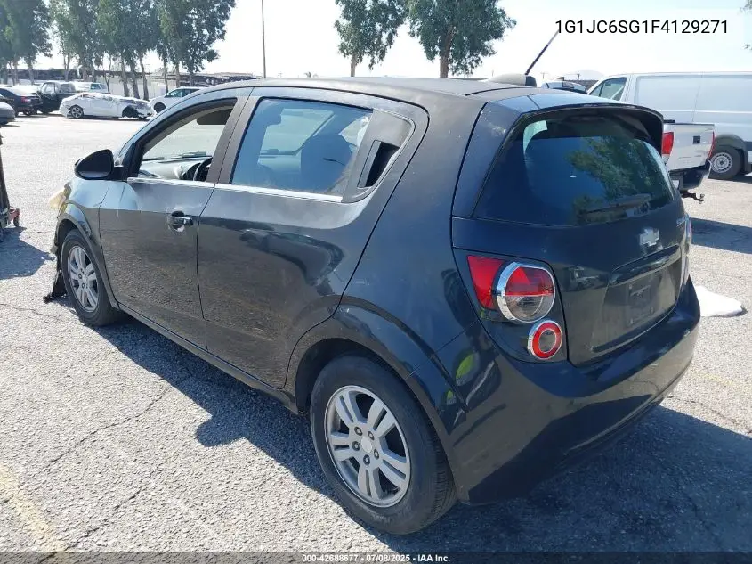 2015 Chevrolet Sonic Lt VIN: 1G1JC6SG1F4129271 Lot: 42688677