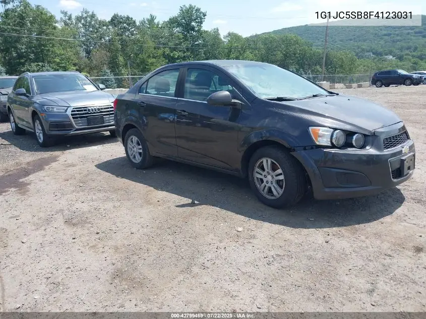 2015 Chevrolet Sonic Lt Auto VIN: 1G1JC5SB8F4123031 Lot: 42799469