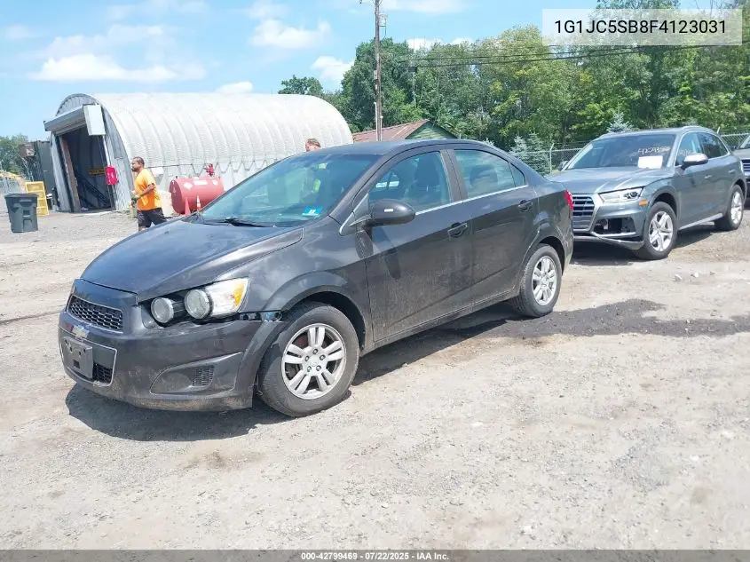 2015 Chevrolet Sonic Lt Auto VIN: 1G1JC5SB8F4123031 Lot: 42799469