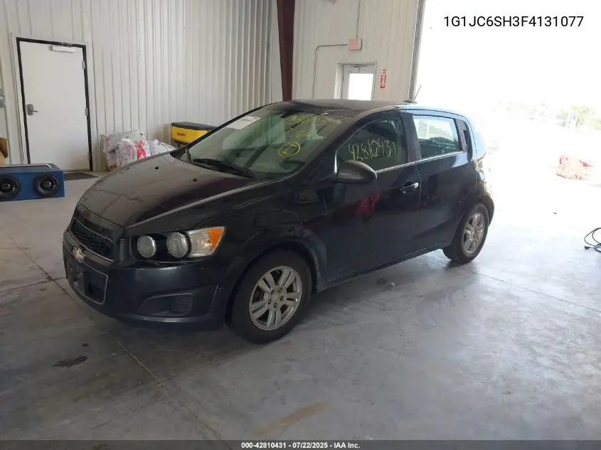 2015 Chevrolet Sonic Lt Auto VIN: 1G1JC6SH3F4131077 Lot: 42810431