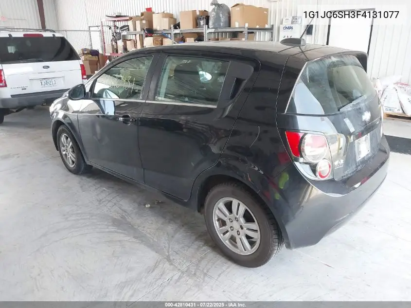 2015 Chevrolet Sonic Lt Auto VIN: 1G1JC6SH3F4131077 Lot: 42810431