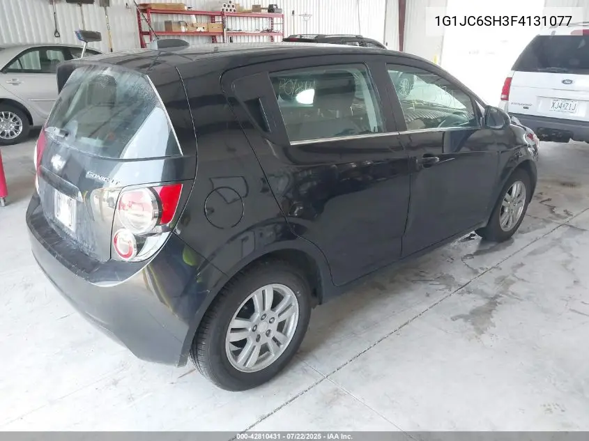2015 Chevrolet Sonic Lt Auto VIN: 1G1JC6SH3F4131077 Lot: 42810431