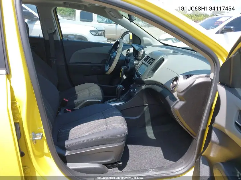 2016 Chevrolet Sonic Lt Auto VIN: 1G1JC6SH1G4117454 Lot: 42683873