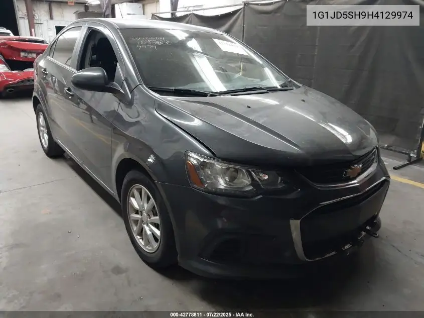 2017 Chevrolet Sonic Lt Auto VIN: 1G1JD5SH9H4129974 Lot: 42778811