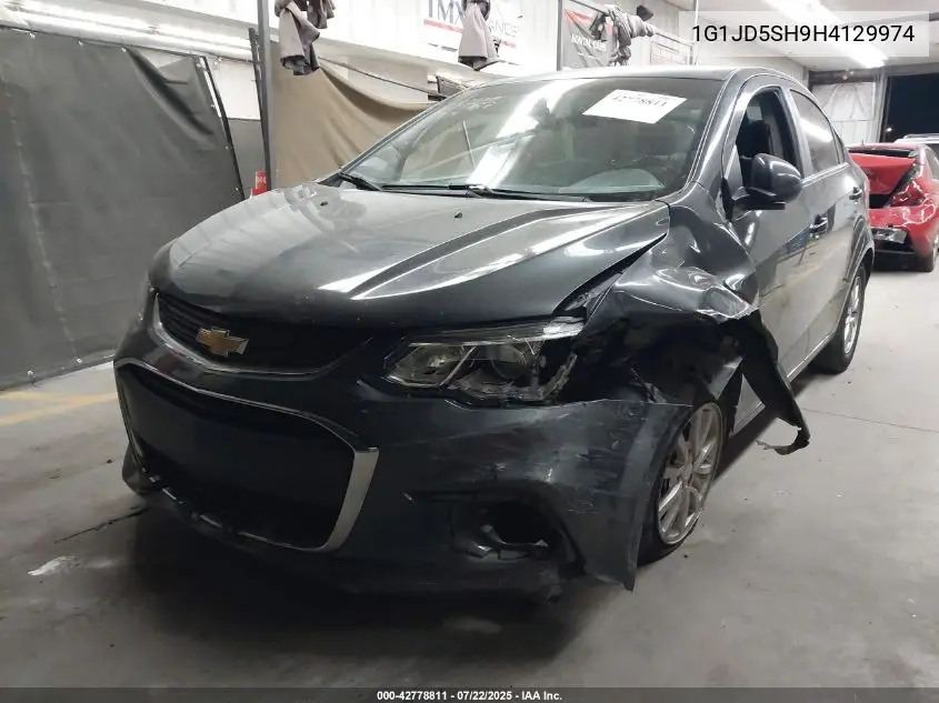 2017 Chevrolet Sonic Lt Auto VIN: 1G1JD5SH9H4129974 Lot: 42778811