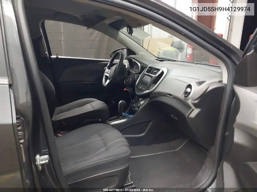2017 Chevrolet Sonic Lt Auto VIN: 1G1JD5SH9H4129974 Lot: 42778811