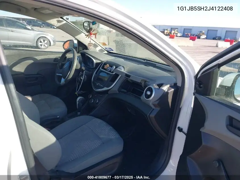 2018 Chevrolet Sonic Ls Auto VIN: 1G1JB5SH2J4122408 Lot: 41809677