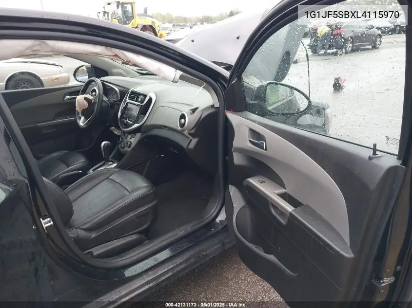 2020 Chevrolet Sonic Fwd Premier VIN: 1G1JF5SBXL4115970 Lot: 42131173