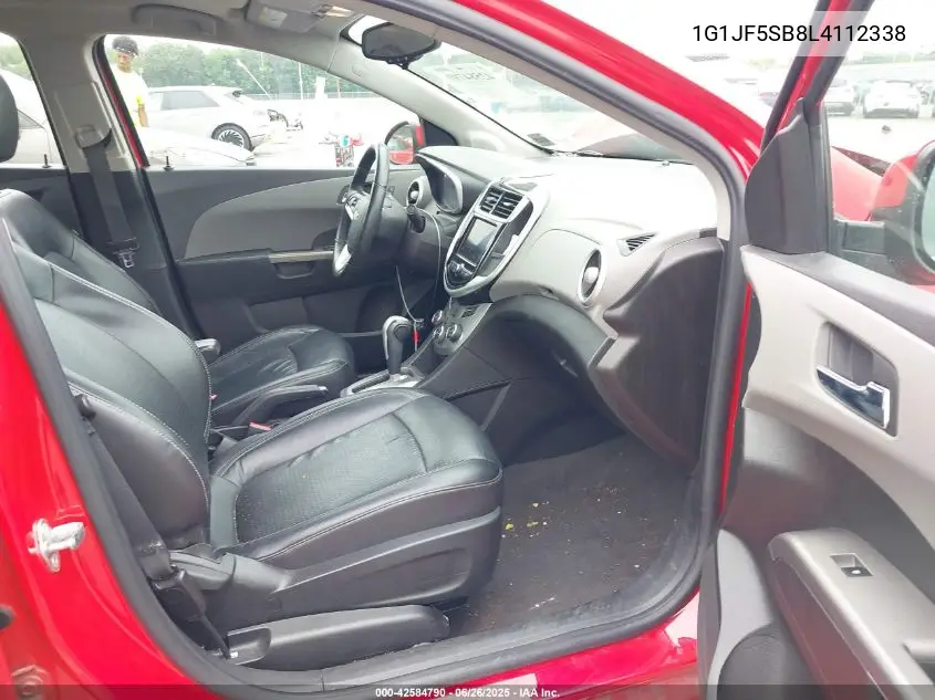 2020 Chevrolet Sonic Fwd Premier VIN: 1G1JF5SB8L4112338 Lot: 42584790