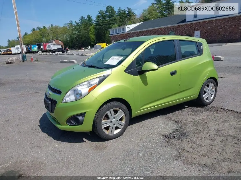 2013 Chevrolet Spark 1Lt Auto VIN: KL8CD6S9XDC502656 Lot: 42219936