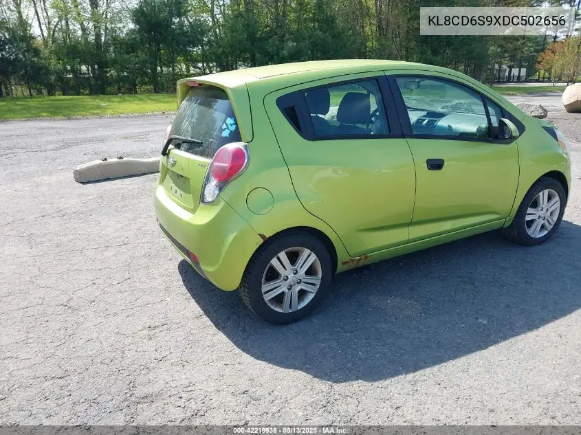 2013 Chevrolet Spark 1Lt Auto VIN: KL8CD6S9XDC502656 Lot: 42219936
