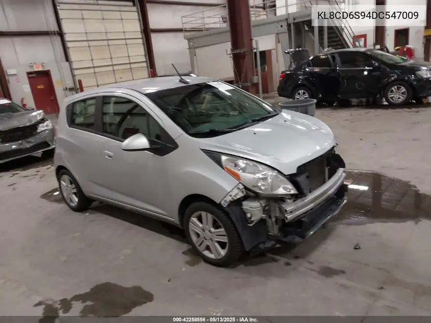 2013 Chevrolet Spark 1Lt Auto VIN: KL8CD6S94DC547009 Lot: 42258556