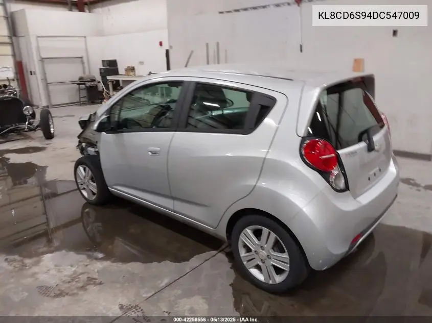 2013 Chevrolet Spark 1Lt Auto VIN: KL8CD6S94DC547009 Lot: 42258556