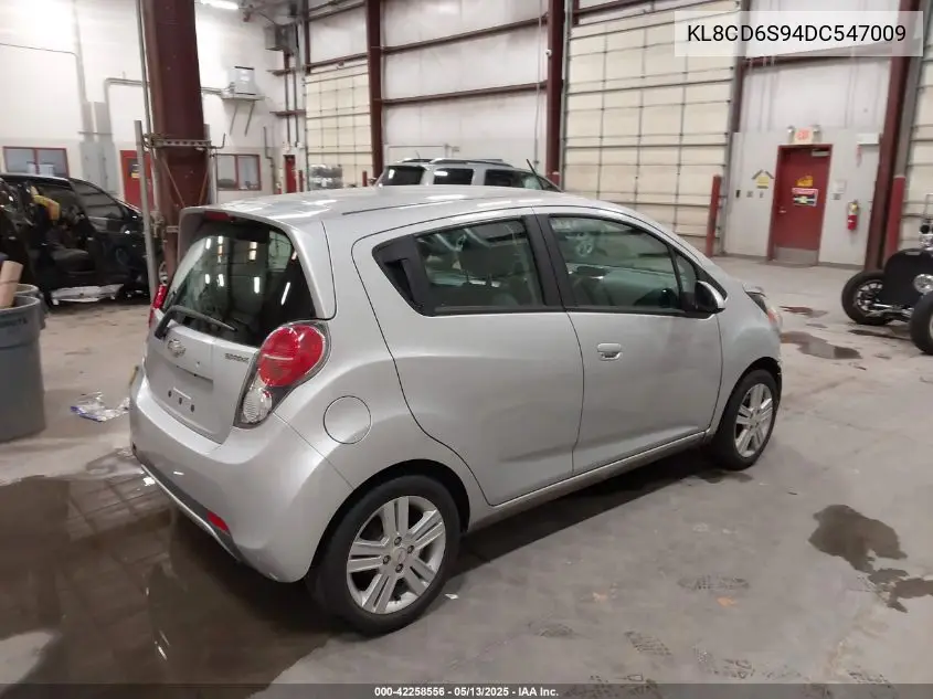 2013 Chevrolet Spark 1Lt Auto VIN: KL8CD6S94DC547009 Lot: 42258556