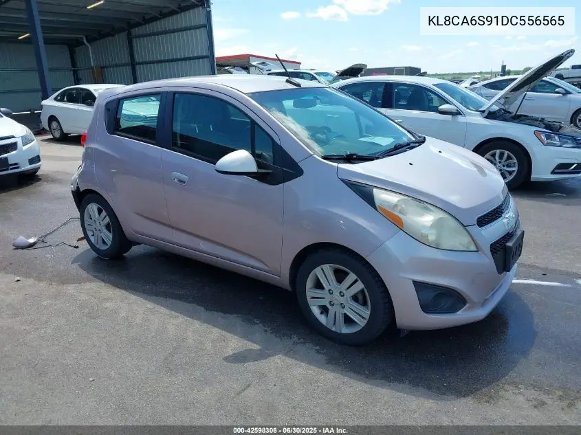 2013 Chevrolet Spark Ls Manual VIN: KL8CA6S91DC556565 Lot: 42598306