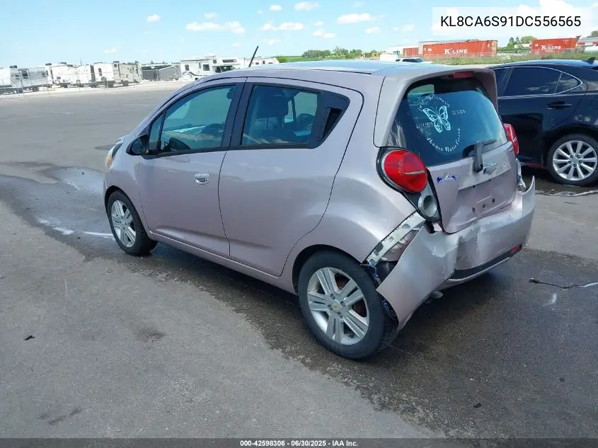 2013 Chevrolet Spark Ls Manual VIN: KL8CA6S91DC556565 Lot: 42598306