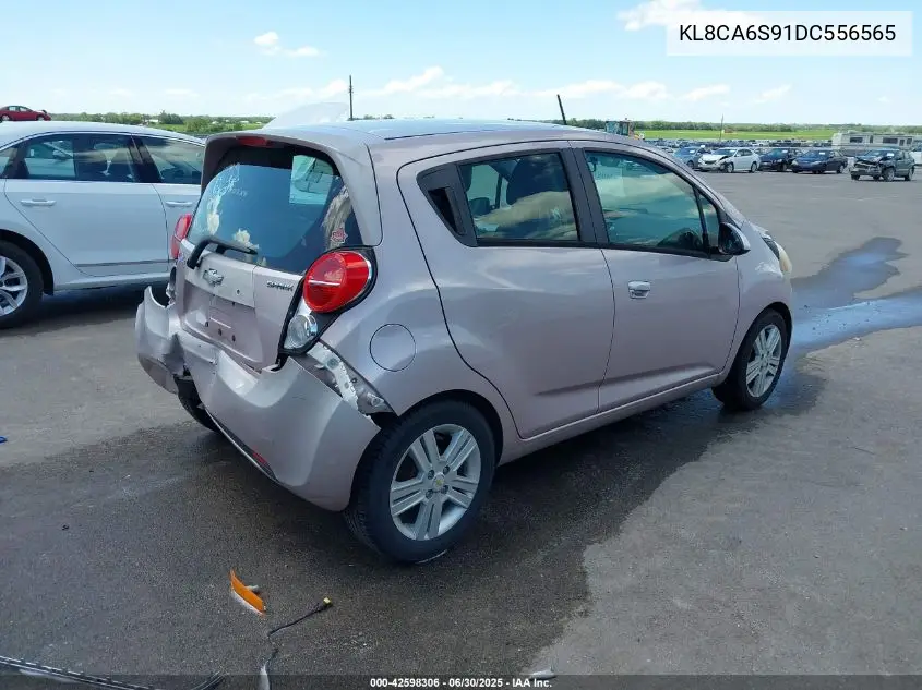 2013 Chevrolet Spark Ls Manual VIN: KL8CA6S91DC556565 Lot: 42598306