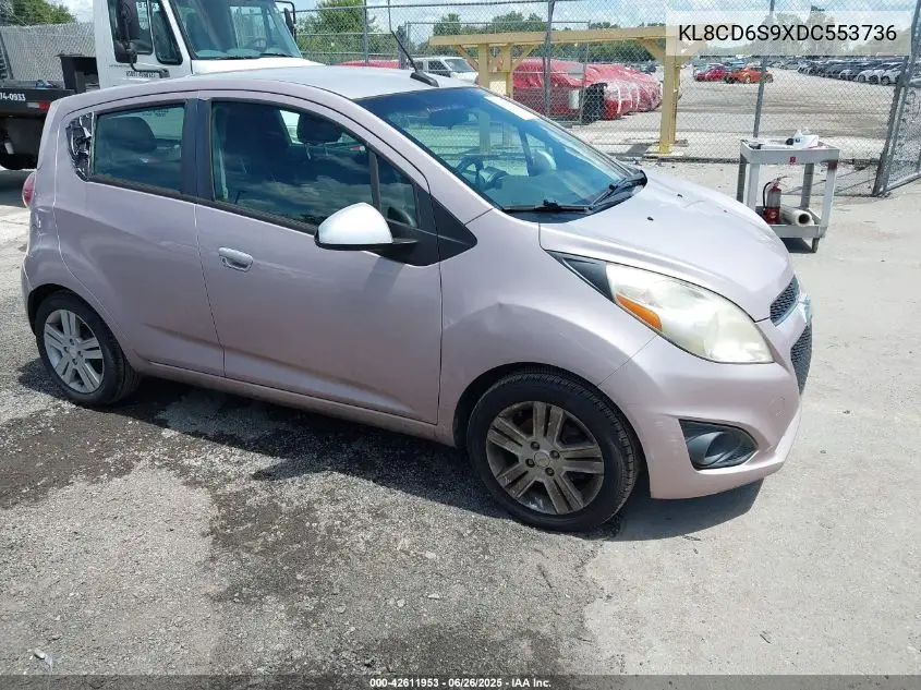 2013 Chevrolet Spark 1Lt Auto VIN: KL8CD6S9XDC553736 Lot: 42611953