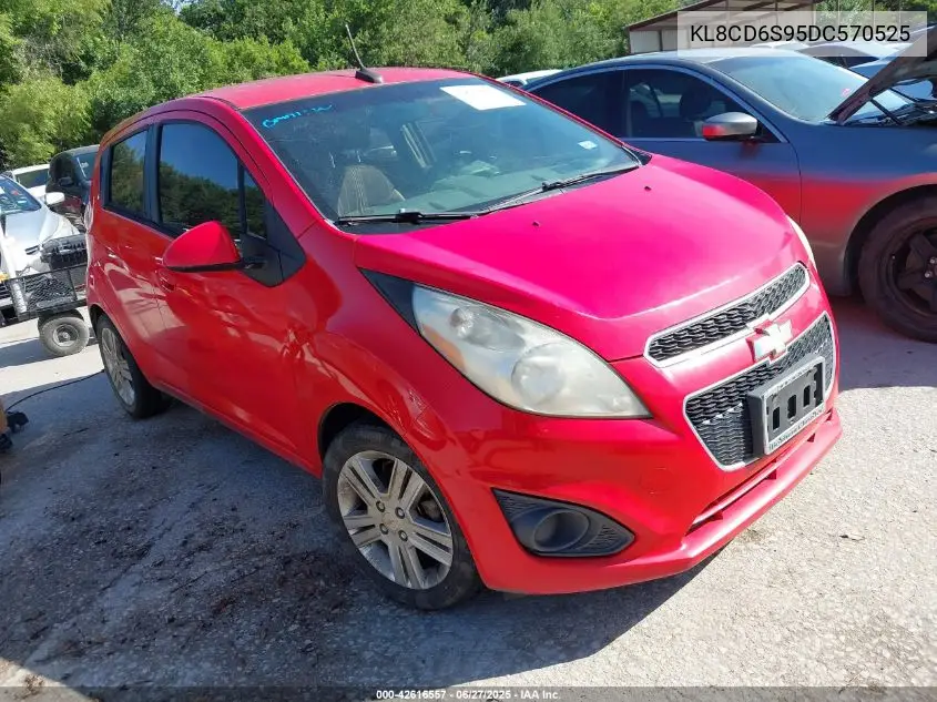 2013 Chevrolet Spark 1Lt Auto VIN: KL8CD6S95DC570525 Lot: 42616557