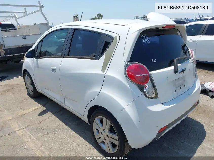 2013 Chevrolet Spark Ls Auto VIN: KL8CB6S91DC508139 Lot: 42783108