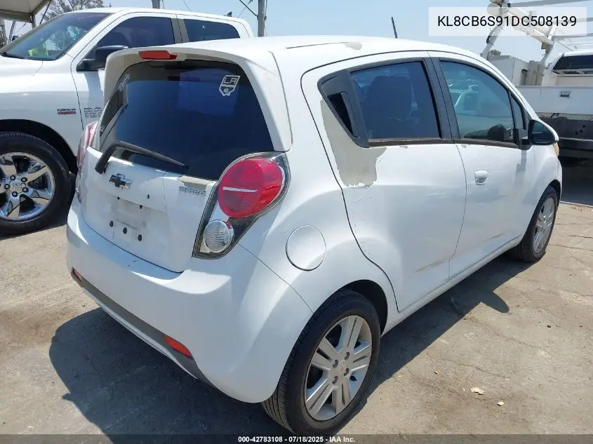 2013 Chevrolet Spark Ls Auto VIN: KL8CB6S91DC508139 Lot: 42783108