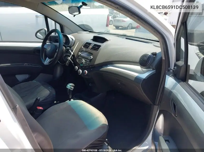 2013 Chevrolet Spark Ls Auto VIN: KL8CB6S91DC508139 Lot: 42783108
