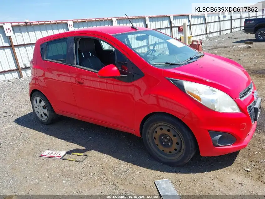 2013 Chevrolet Spark Ls Auto VIN: KL8CB6S9XDC617862 Lot: 42790850