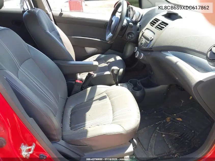 2013 Chevrolet Spark Ls Auto VIN: KL8CB6S9XDC617862 Lot: 42790850