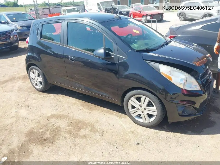 2014 Chevrolet Spark 1Lt Auto VIN: KL8CD6S95EC406127 Lot: 42259950
