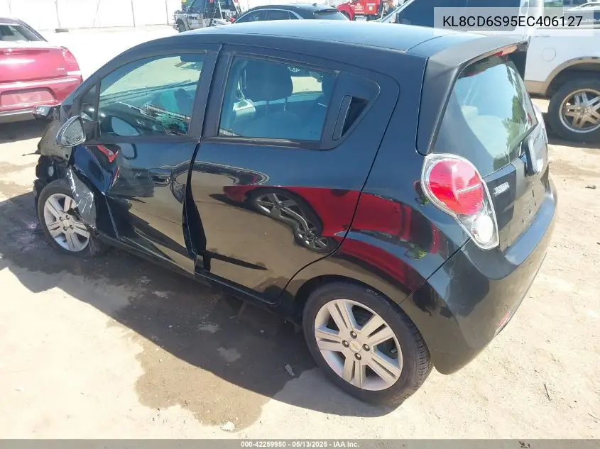 2014 Chevrolet Spark 1Lt Auto VIN: KL8CD6S95EC406127 Lot: 42259950