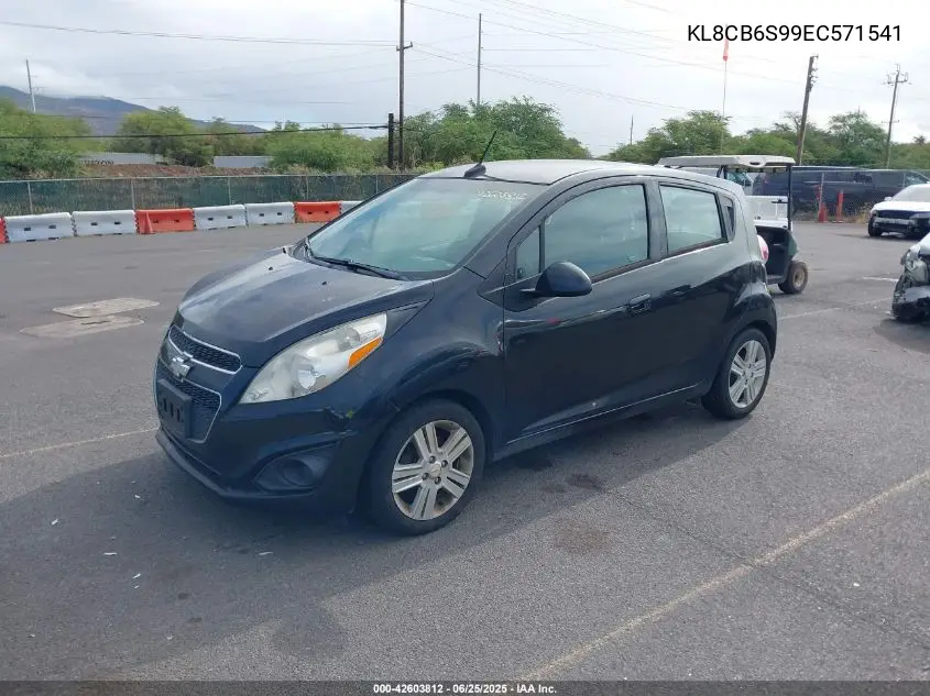 2014 Chevrolet Spark Ls Auto VIN: KL8CB6S99EC571541 Lot: 42603812