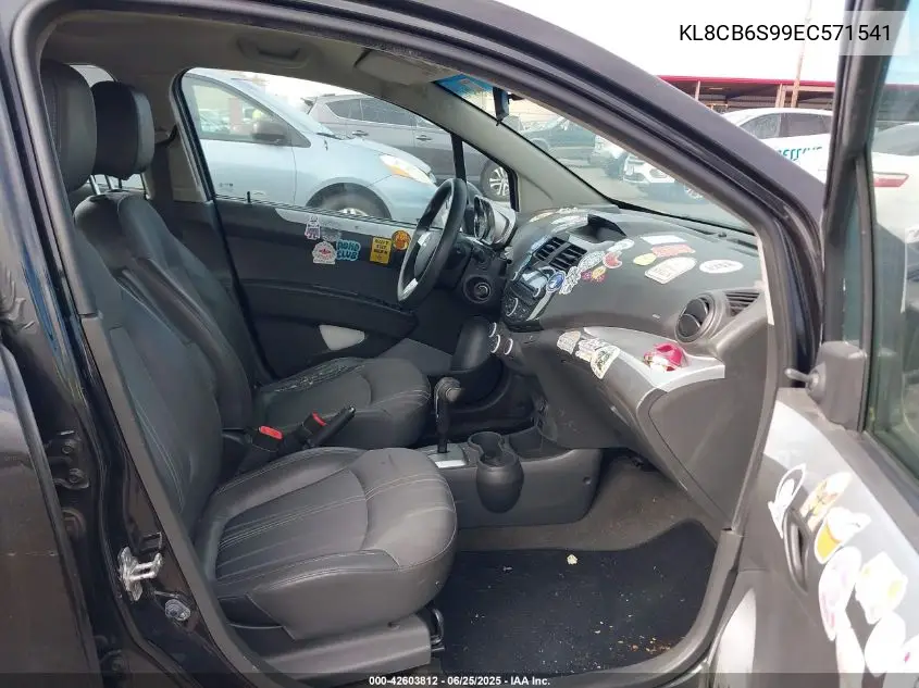 2014 Chevrolet Spark Ls Auto VIN: KL8CB6S99EC571541 Lot: 42603812