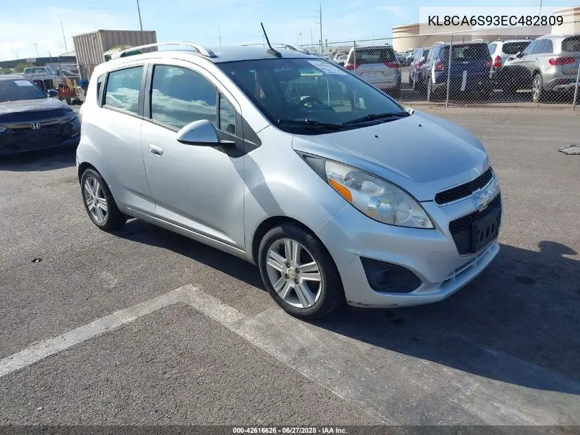 2014 Chevrolet Spark Ls Manual VIN: KL8CA6S93EC482809 Lot: 42616626