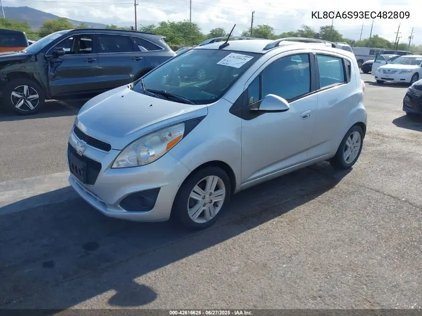 2014 Chevrolet Spark Ls Manual VIN: KL8CA6S93EC482809 Lot: 42616626