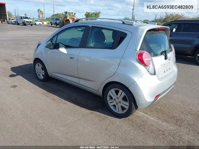 2014 Chevrolet Spark Ls Manual VIN: KL8CA6S93EC482809 Lot: 42616626