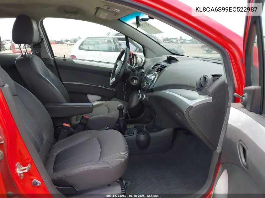 2014 Chevrolet Spark Ls Manual VIN: KL8CA6S99EC522987 Lot: 42775250