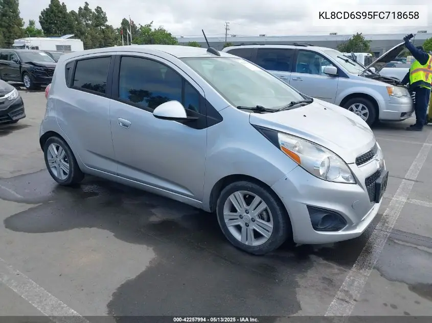 2015 Chevrolet Spark 1Lt Cvt VIN: KL8CD6S95FC718658 Lot: 42257994