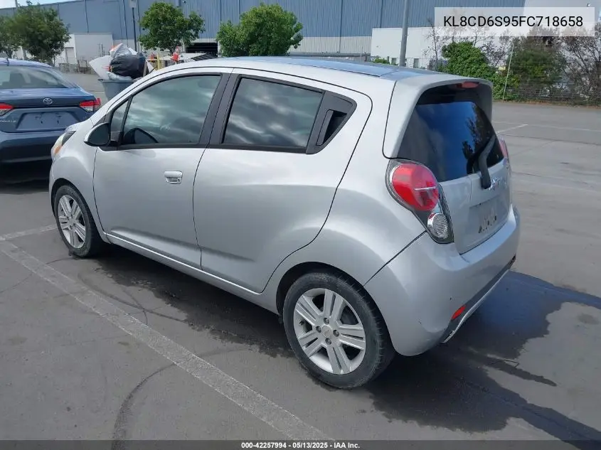 2015 Chevrolet Spark 1Lt Cvt VIN: KL8CD6S95FC718658 Lot: 42257994