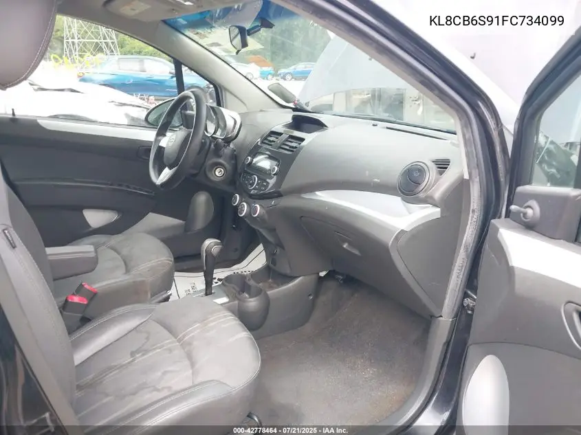 2015 Chevrolet Spark Ls Cvt VIN: KL8CB6S91FC734099 Lot: 42778464