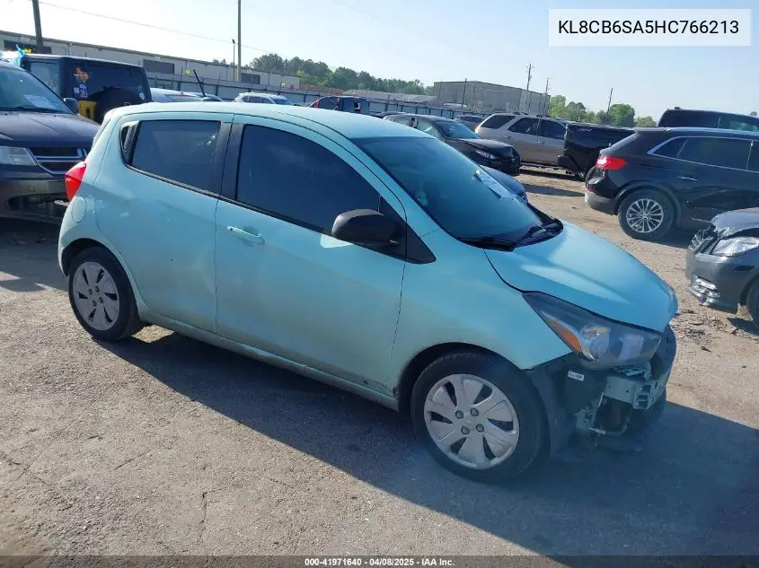 2017 Chevrolet Spark Ls Cvt VIN: KL8CB6SA5HC766213 Lot: 41971640
