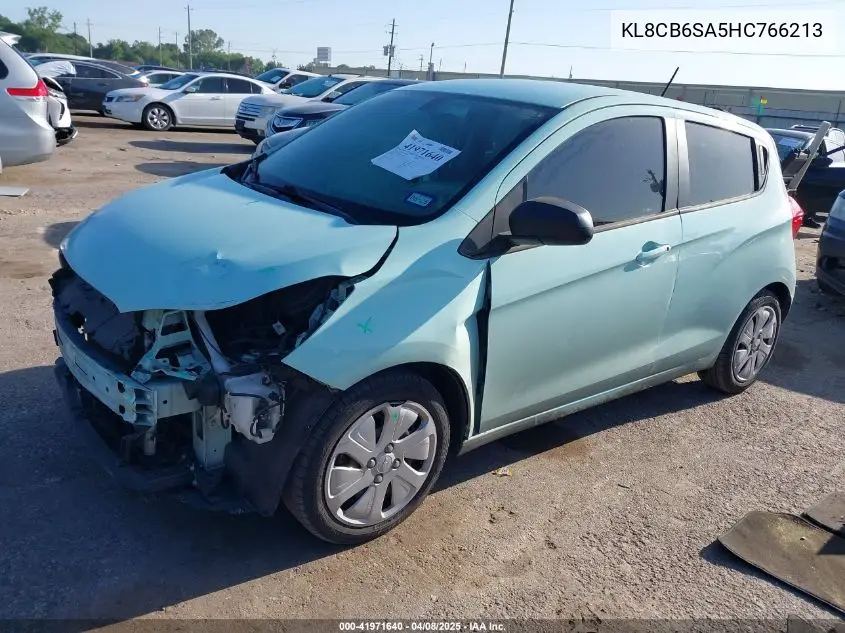 2017 Chevrolet Spark Ls Cvt VIN: KL8CB6SA5HC766213 Lot: 41971640