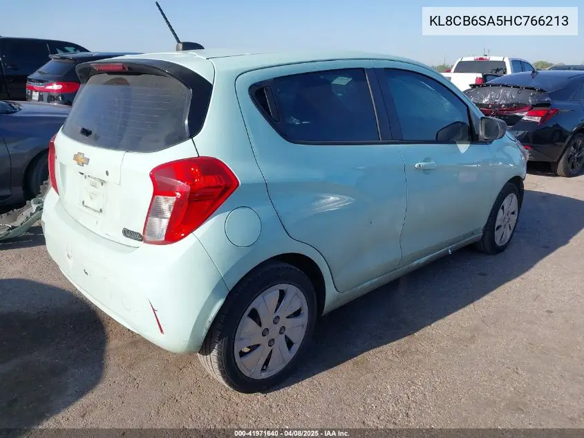 2017 Chevrolet Spark Ls Cvt VIN: KL8CB6SA5HC766213 Lot: 41971640