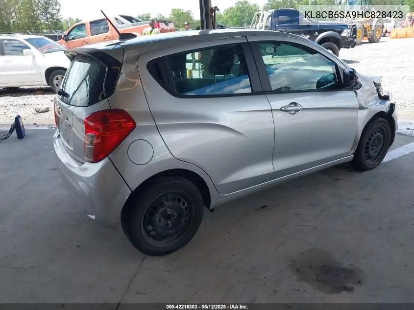 kl8cb6sa9hc828423 KL8CB6SA9HC828423 2017 Chevrolet Spark Ls Cvt