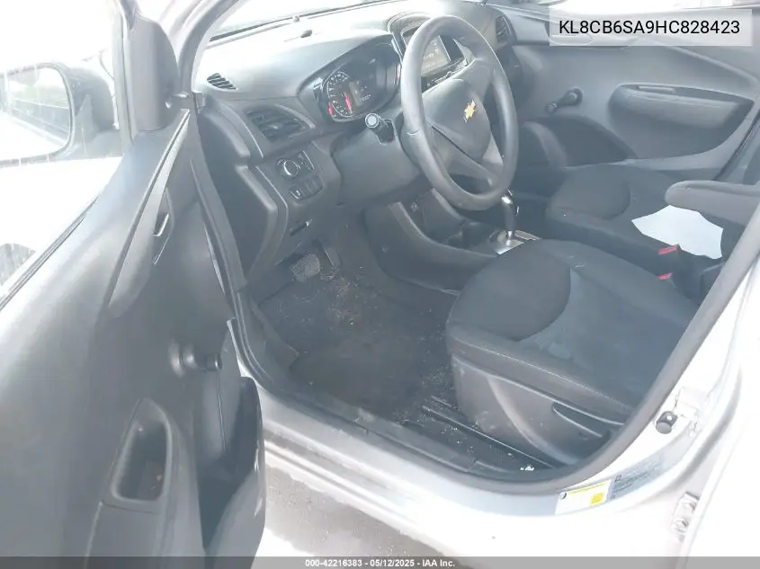 kl8cb6sa9hc828423 KL8CB6SA9HC828423 2017 Chevrolet Spark Ls Cvt