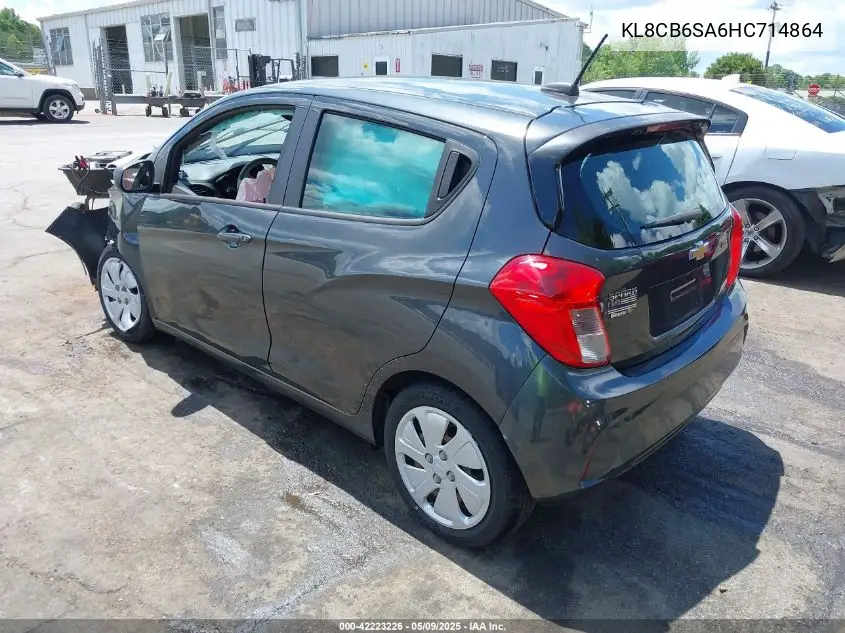 2017 Chevrolet Spark Ls Cvt VIN: KL8CB6SA6HC714864 Lot: 42223226