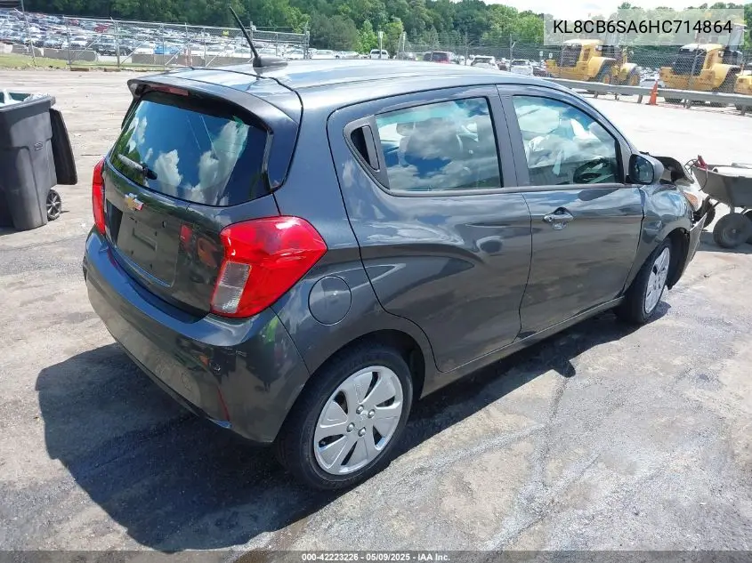 2017 Chevrolet Spark Ls Cvt VIN: KL8CB6SA6HC714864 Lot: 42223226