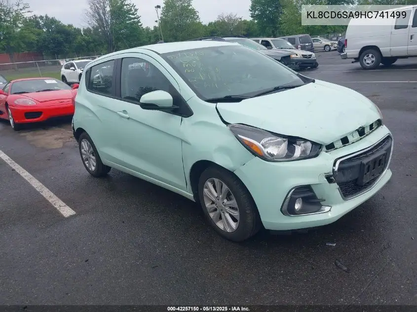 2017 Chevrolet Spark 1Lt Cvt VIN: KL8CD6SA9HC741499 Lot: 42257150