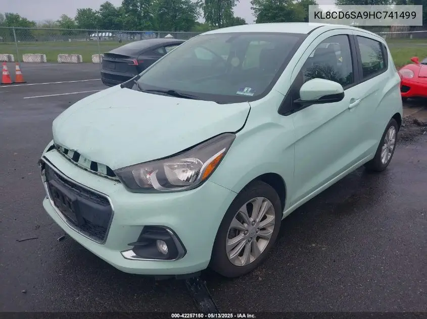 2017 Chevrolet Spark 1Lt Cvt VIN: KL8CD6SA9HC741499 Lot: 42257150