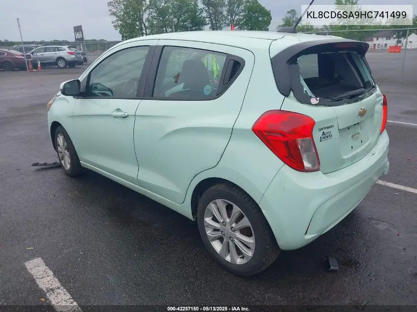 2017 Chevrolet Spark 1Lt Cvt VIN: KL8CD6SA9HC741499 Lot: 42257150